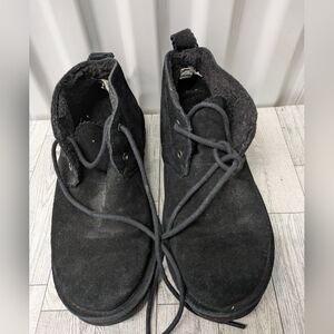 BearPaw Black Ankle Boots for Women